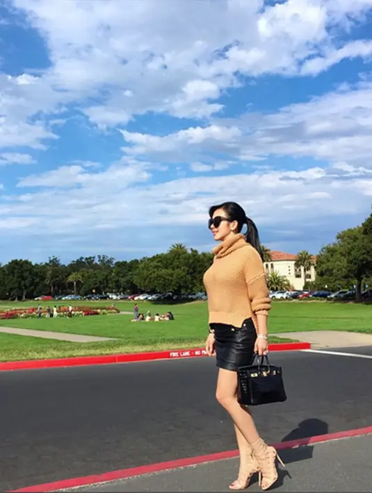 Bahkan Dash secara spesial memberikan ucapan ulang tahun untuk Syahrini ketika pria tersebut tengah berada di Meksiko. (Via Instagram/@Princessyahrini)
