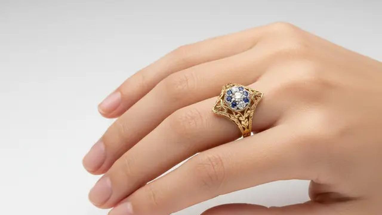 10 Model Cincin Emas 24 Karat 5 Gram Motif Vintage, Cocok untuk Lamaran yang Penuh Makna di 2025