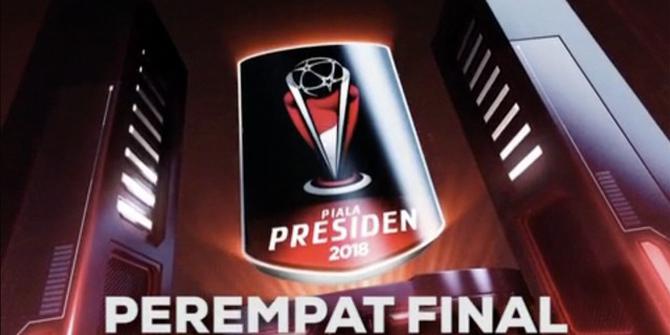 VIDEO: Saksikan Perempat Final Piala Presiden 2018, Minggu 4 Februari 2018 di Indosiar