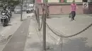 Suasana ruas jalan di kawasan Kemang, Jakarta, Minggu (12/5/2019). Rencana pembangunan fisik penataan ruang jalan atau pedestrian kawasan Kemang akan dimulai pada akhir Mei 2019 dengan tujuan menjadikan kawasan tersebut sebagai objek wisata. (Liputan6.com/Immanuel Antonius)
