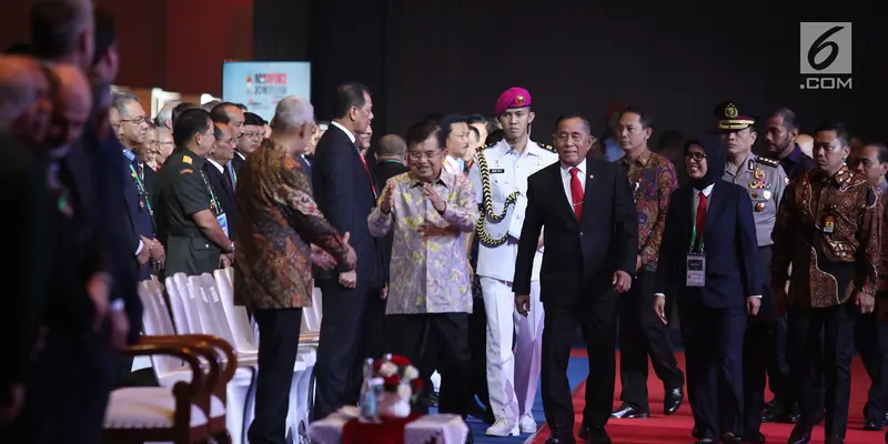 Wapres Jusuf Kalla Buka Pameran Alutsista Indo Defence 2018