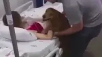 Mengharukan, Pasien Minta Dipeluk Anjingnya Saat Sekarat