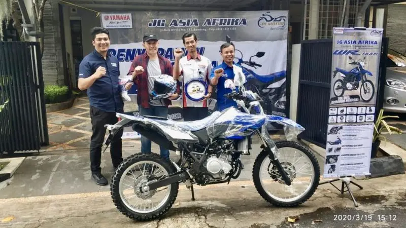 Akhirnya Yamaha Kirim WR155 ke Konsumen Untuk Pertama Kali (Ist)