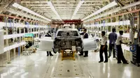Pabrik Mahindra Vehicle Manufacturers Ltd di Chakan, India (Mahindra)