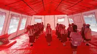 Kemensos Kirim Bantuan dan Dirikan Dapur Umum Korban Gempa Poso