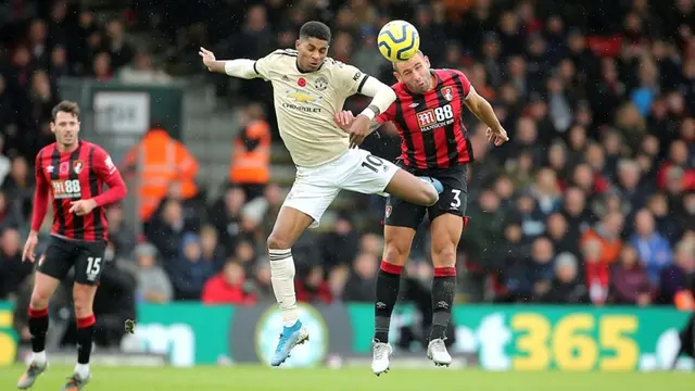 Penyerang Manchester United, Marcus Rashford.