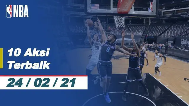 Berita video 10 Aksi Terbaik NBA hari ini salah satunya ada aksi dari Luca Doncic dengan tembakan tiga angkanya.