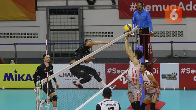 Foto: Jakarta Pertamina Pertamax Juara Putaran Pertama PLN Mobile Proliga 2022 usai Tekuk Surabaya Bhayangkara Samator di Laga Pamungkas