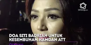 Siti Badriah ikut prihatin dengan kondisi pedangdut Hamdan ATT.