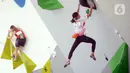 Lintang merupakan satu-satunya atlet putri Indonesia yang lolos babak final kualifikasi Boulder dan Lead Asian Qualifier Jakarta 2023 yang merupakan ajang kualifikasi untuk bisa mengikuti Olimpiade Paris 2024. (merdeka.com/Arie Basuki)