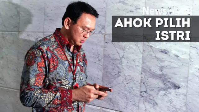 NEWS FLASH: Ahok Lebih Pilih Istri Dibanding Sophia Latjuba 