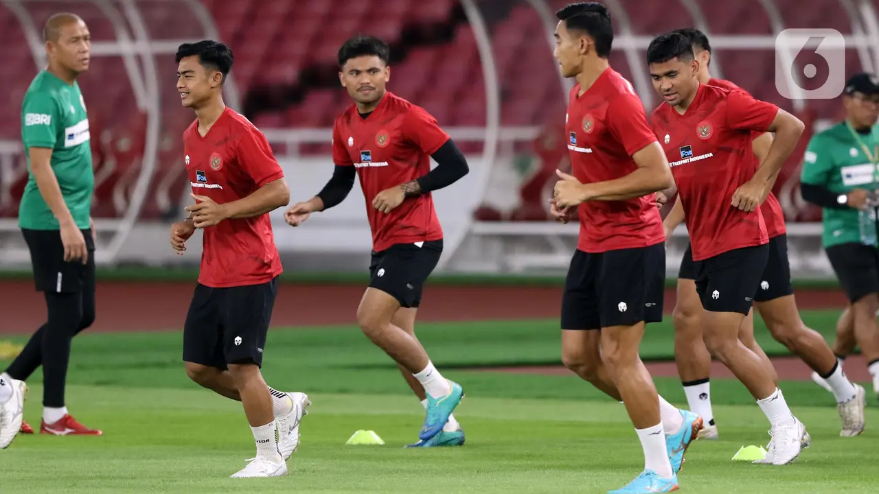 Latihan Terakhir Timnas Indonesia