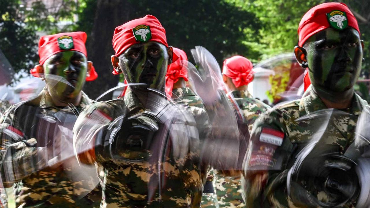 FOTO: Lulus Pendidikan Militer, Komcad TNI Siap Bela Negara dari Garis Sipil