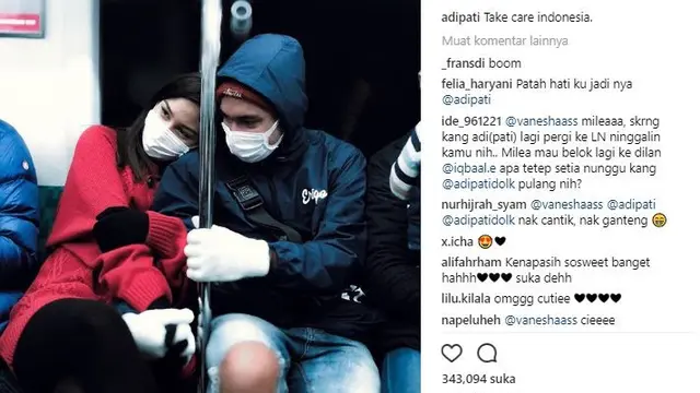 Vanesha Prescilla dan Adipati Dolken
