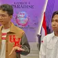 Putra Ganjar Pranowo, Muhammad Zinedine Alam Ganjar (kiri) menghadiri Turnamen e-sport yang digelar Ganjar Muda Indonesia (GMI) .