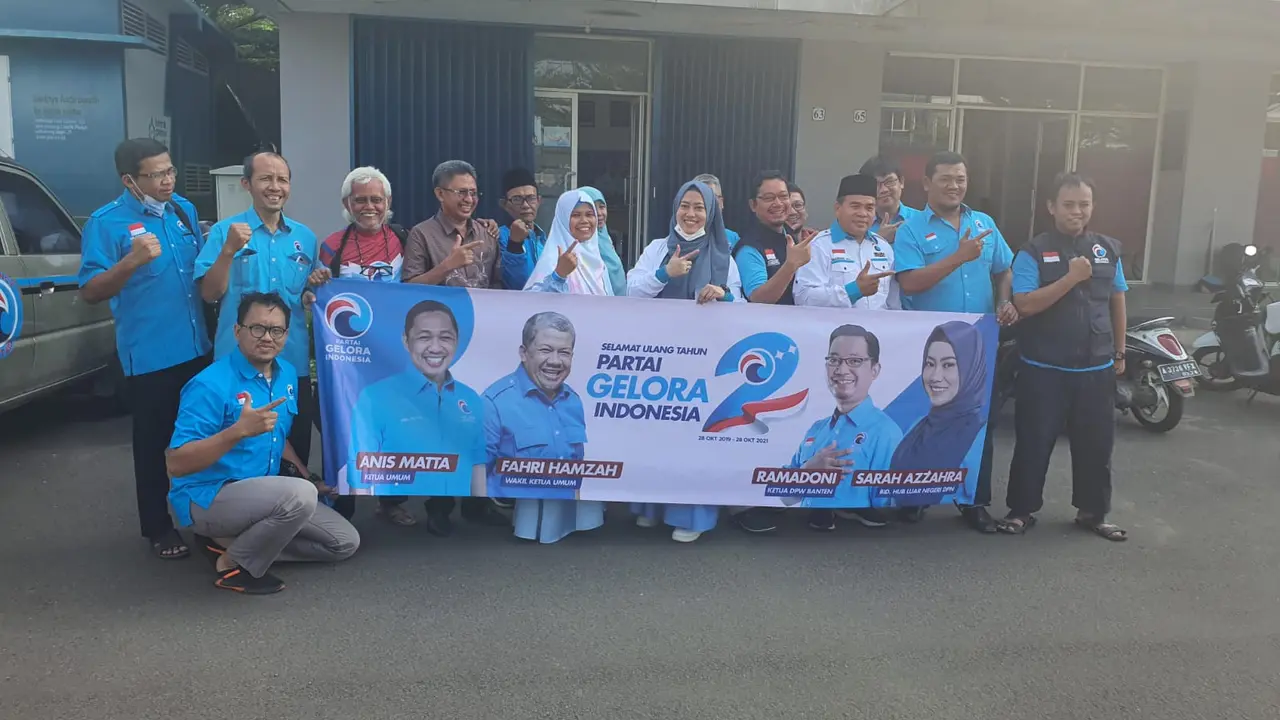 HUT Ke-2 Partai Gelora akan dimeriahkan lomba dan Stand Up Comedy.