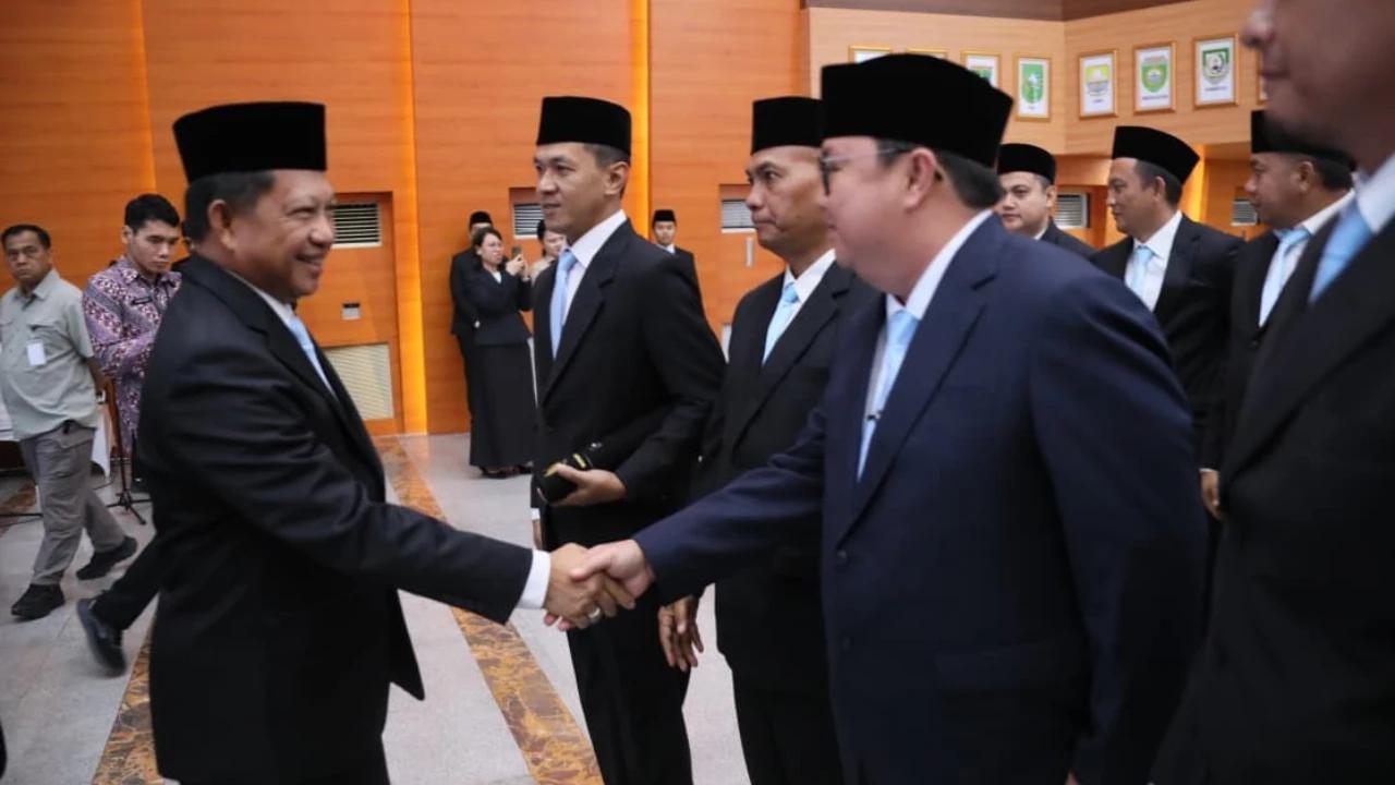 Lantik Sejumlah Pejabat, Mendagri Ingatkan Loyalitas dan Prestasi