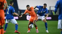 Hasil Pertandingan UEFA Nations League 2020 / 2021: Italia Vs Belanda Berakhir Imbang, Inggris Kalah
