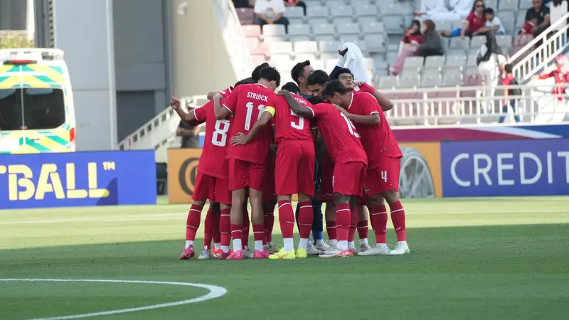 Foto: Komang Teguh Sang Pembeda, Timnas Indonesia Bungkam Australia di Piala Asia U-23