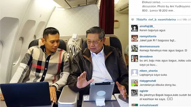 (c) instagram.com / aniyudhoyono