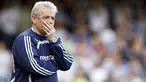 Newcastle's English manager Kevin Keegan gestures during their Premiership League match against West Ham at Upton Park, East London, England, on April 26, 2008. AFP PHOTO/GLYN KIRK