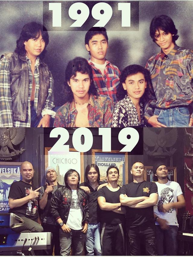 7 Potret Lawas Ahmad Dhani Bersama Teman, Kenang Masa Lalu