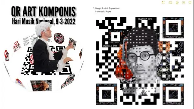 Saat Qr Art Mas D Satukan Komponis Indonesia Dalam Sebuah Pameran Virtual