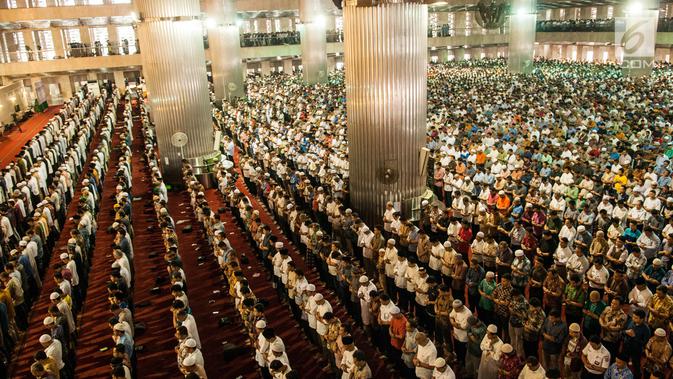  Masjid  Istiqlal  Buka 6 Pintu  Masuk pada Idul Adha Ini 