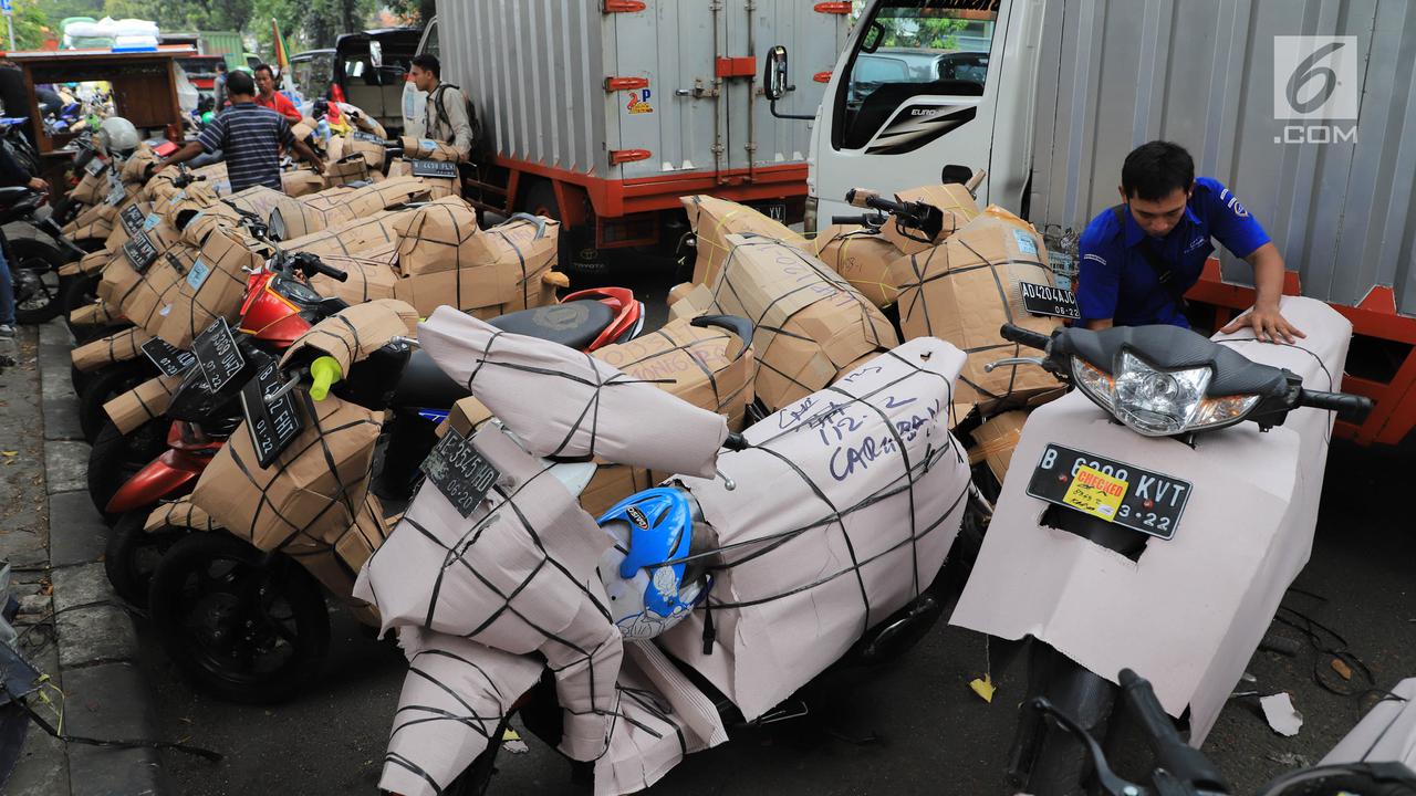 Jasa Pengiriman Motor Meningkat Jelang Arus Mudik Lebaran