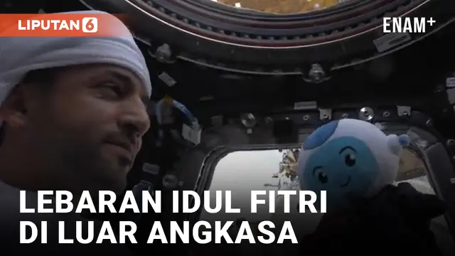Astronaut Muslim UEA Rayakan Lebaran Idul Fitri di Luar Angkasa