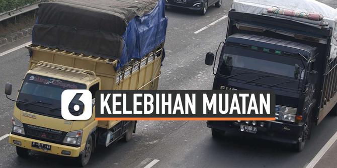 VIDEO: Truk Obesitas Dilarang Lewat Tol Tanjung Priok-Bandung