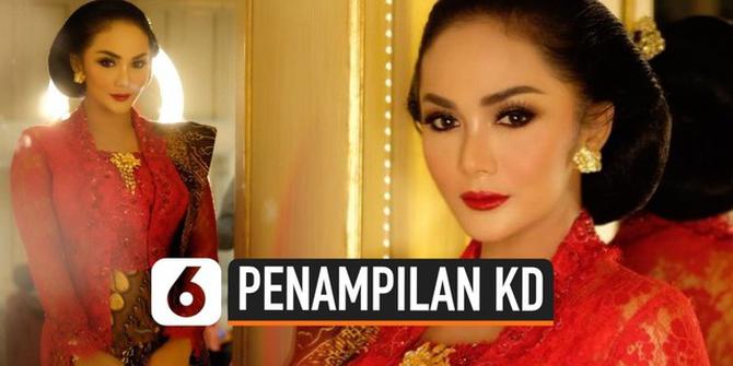 VIDEO: Cantiknya Krisdayanti Saat Pelantikan Anggota DPR RI