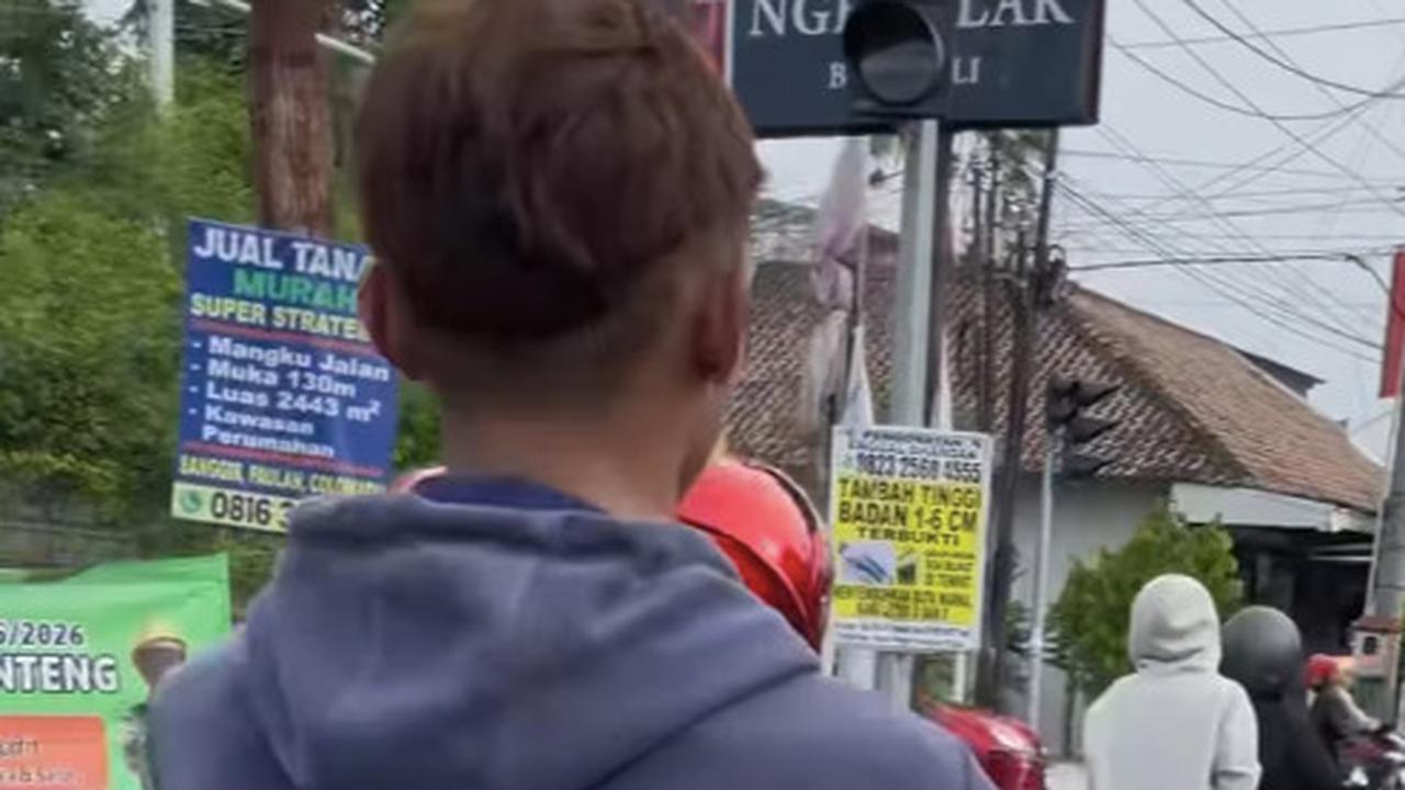 pemotor tak pakai helm