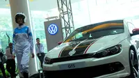 VW Scirocco GTS diluncurkan di kawasan BSD, Selasa (3/6/14). (Liputan6.com/Faisal R Syam)