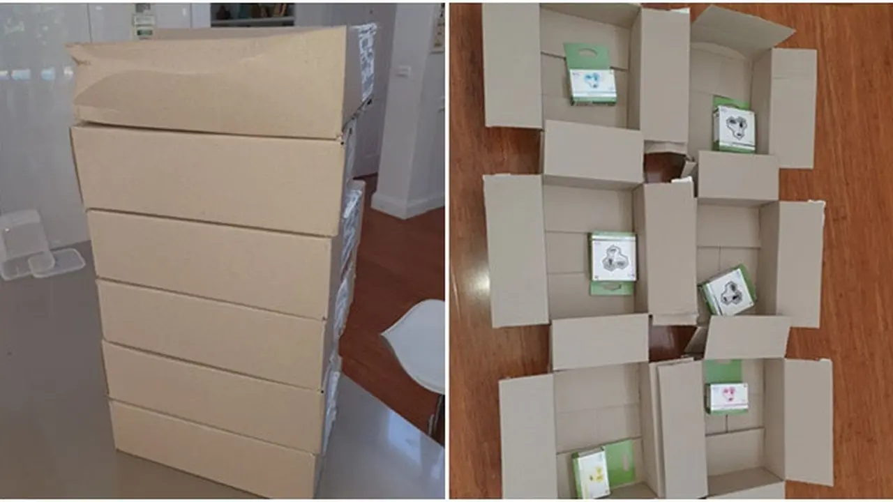 Seperti Dikerjai, Ini 7 Potret Isi Paket Mini yang Dibungkus Berlapis-lapis