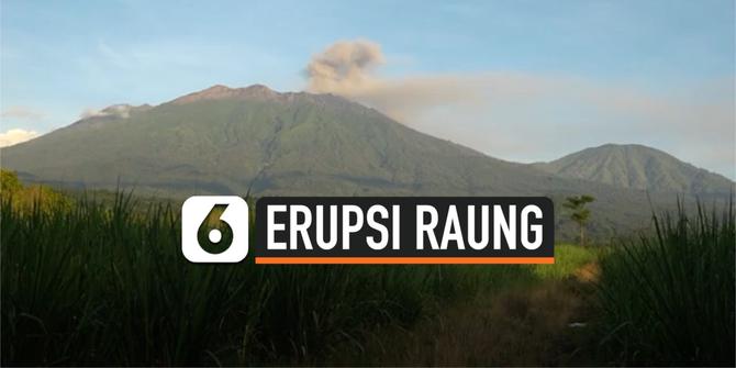 VIDEO: Gunung Raung Keluarkan Asap Abu Vulkanik Setinggi 500 Meter
