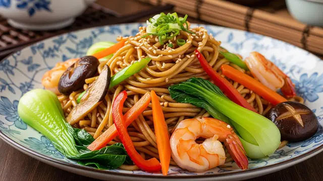 Mie Panjang Umur (AI Generated)