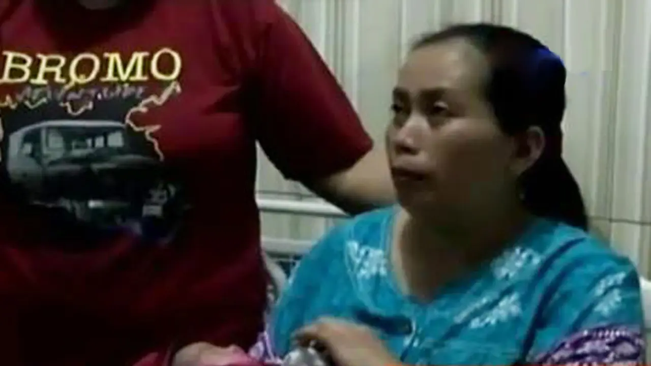 Ibu Ini Lahirkan Bayi di Tengah Bencana Longsor