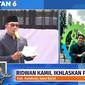 Ridwan Kamil dalam Pemakaman Emmeril Kahn Mumtadz. (YouTube/ Liputan6)