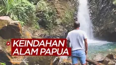 Berita video mantan bek Timnas Indonesia, Andri Ibo, memamerkan keindahan alam Papua, salah satunya air terjun Kampung Harapan di Sentani Timur.