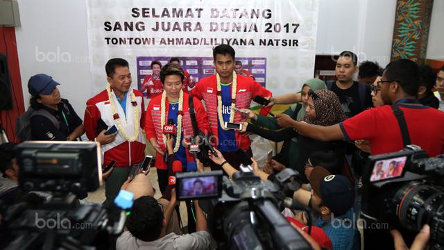 Tontowi Ahmad dan Liliyana Natsir