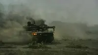 Medium Tank karya Pindad yang dinamau Harimau (dok: Pindad)