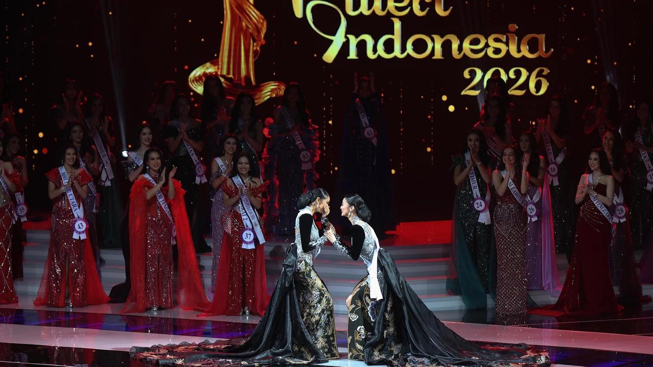 FOTO: Agnes Aditya Rahajeng asal Banten Dinobatkan sebagai Puteri Indonesia 2026