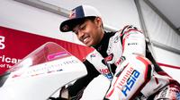 Pembalap Indonesia yang memperkuat Honda Team Asia, Veda Ega Pratama. (Honda Team Asia)