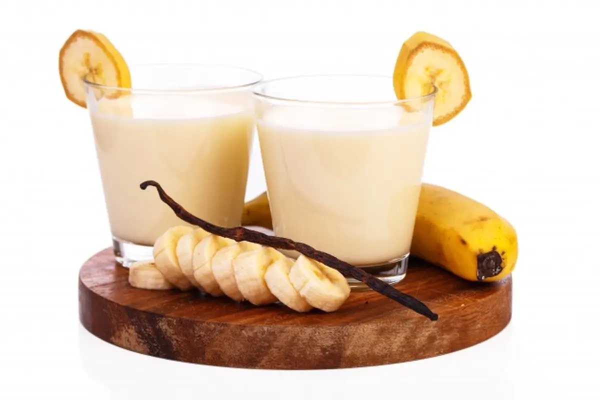 Ilustrasi Susu Pisang