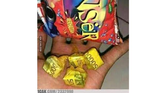 Potret 5 Jajanan Berhadiah Uang Ini Bikin Nostalgia