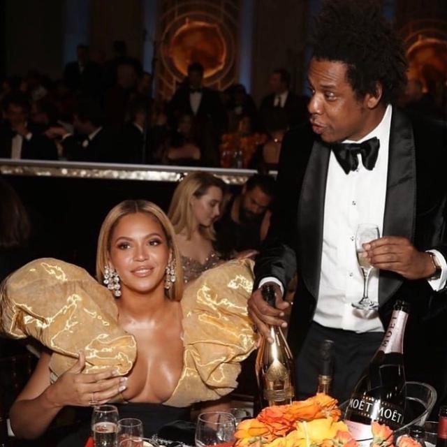 Beyonce dan Jay Z Bawa Botol Minum Sendiri ke Golden Globes 2020