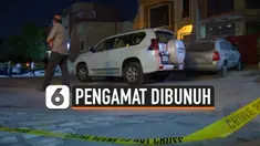 pengamat dibunuh