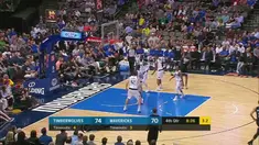 Berita video game recap NBA 2017-2018 antara Minnesota Timberwolves melawan Dallas Mavericks dengan skor 93-92.