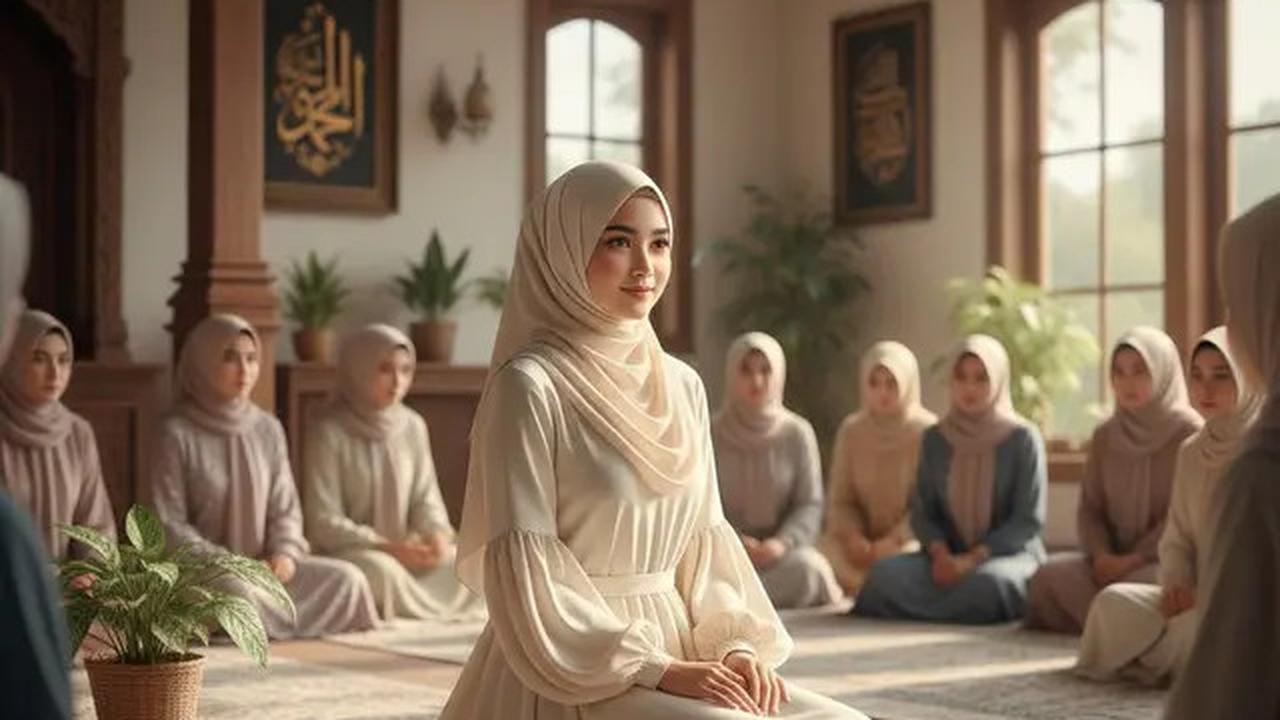 9 Gamis Set Hijab Syar'i Terbaru 2025, Outfit Simple Elegan untuk Harian
